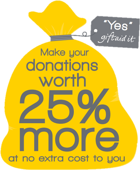 Gift Aid Is A Government Scheme That Allows Us To Claim - Gift Aid (520x593), Png Download