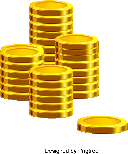 Coin Gold Png And Vector For Free Download - Portable Network Graphics (800x800), Png Download