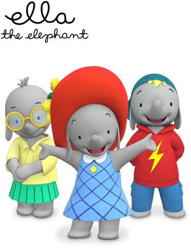 Gambar Ella The Elephant - Meet Ella The Elephant! [book] (403x488), Png Download