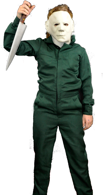 Halloween Ii Deluxe Coveralls - Halloween 2 Coveralls Trick Or Treat (436x639), Png Download