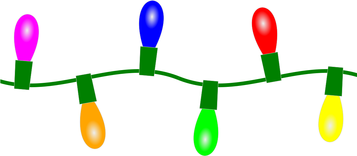 Free Download Focos Navideños Gif Png Clipart Light - Animated Christmas Lights Border (1142x600), Png Download