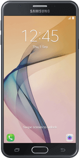 Samsung Galaxy J7 Prime - Samsung Galaxy On Nxt Black, 64 Gb (333x428), Png Download