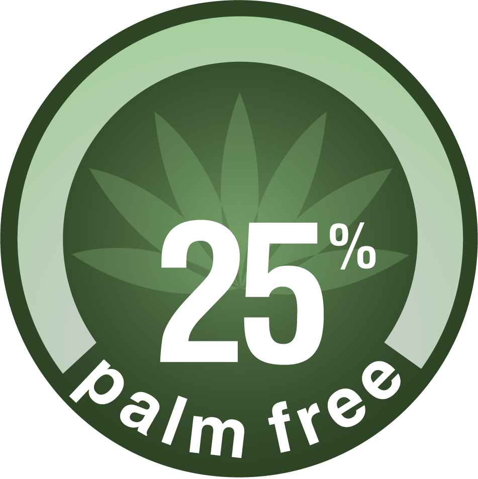 25% Palm Free - Circle (951x953), Png Download