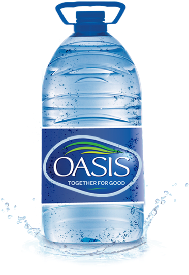 Oasis 1 Gallon - Oasis Water Gallon (600x600), Png Download