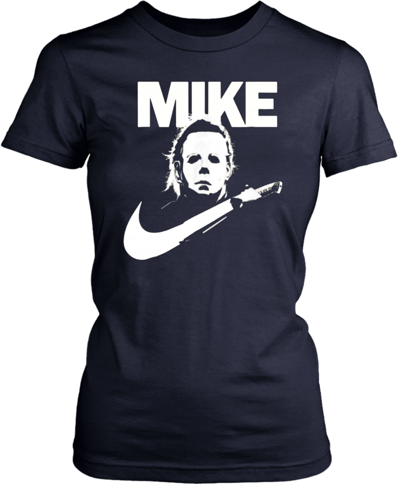 Michael Myers Just Do It T Shirt - Michael Myers Nike T Shirt (960x960), Png Download