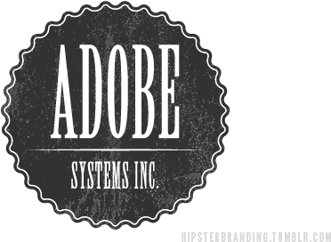 If All Brands Were Made By Hipsters - Circle Logo Design Hipster (500x300), Png Download