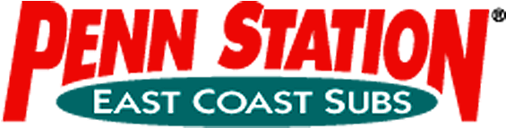 Penn Station East Coast Subs Logo (600x400), Png Download