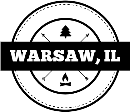 Warsaw, Illinois - Made In The Usa Seal (434x370), Png Download