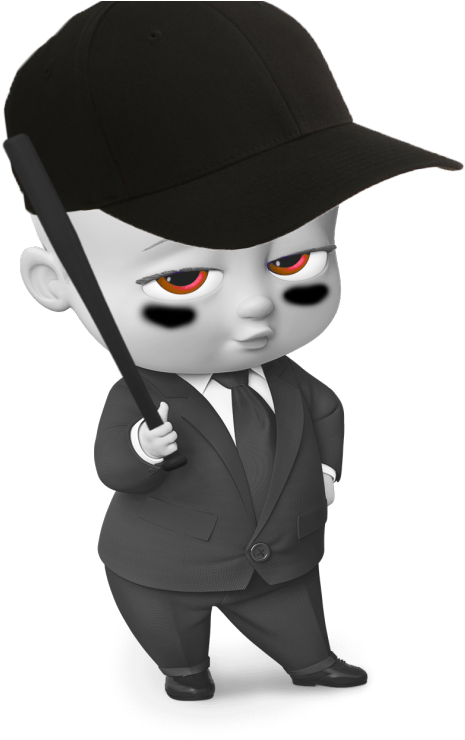 I Guess You Could Say He's Batter Baby Now - Boss Baby Junior Novelization (boss Baby Movie) (500x742), Png Download