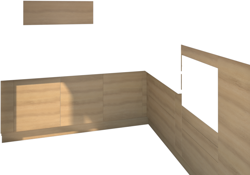 Fac 19 Hosta Chene Naturel - Cuisine (898x898), Png Download