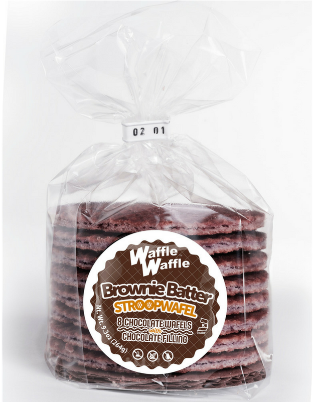 Brownie Batter Stroopwafel - Stroopwafel (800x800), Png Download