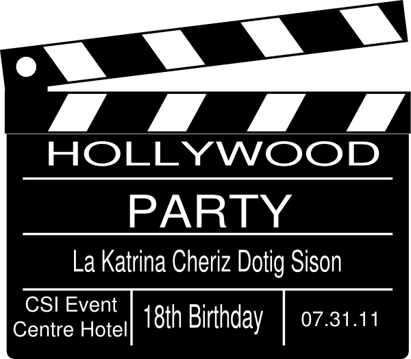 Hollywood Theme (600x524), Png Download