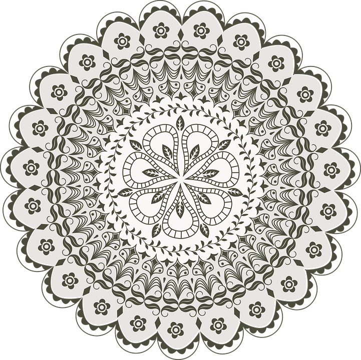 Indian Pattern Vector Png - Desenhos Indianos Png (721x720), Png Download