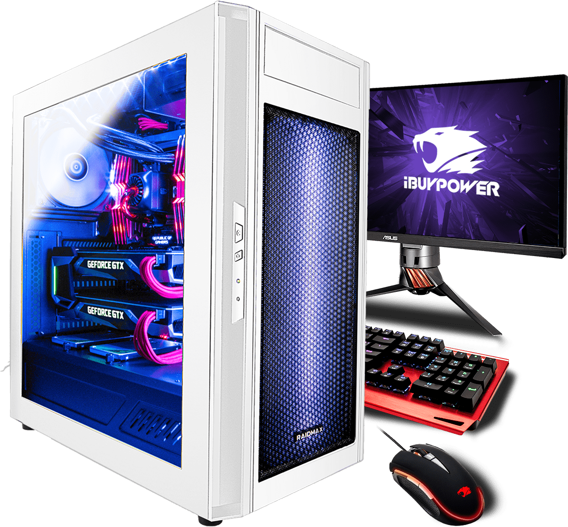 158 Customer Reviews - Ibuypower Gaming Pc (1200x1200), Png Download