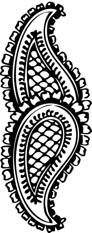 Download Indian Pattern Motif Wall Sticker Henna Tattoo Designs Full Size Png Image Pngkit