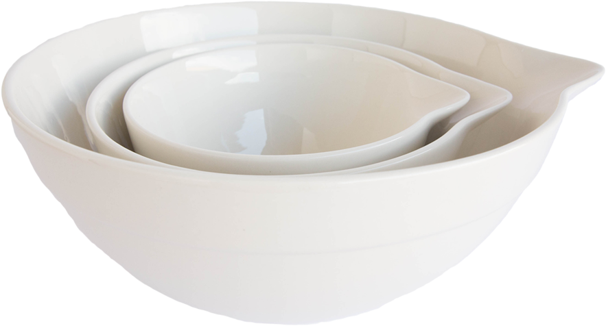 White Batter Bowls 6 - Bowl (1000x1000), Png Download