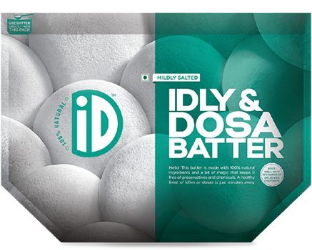 Id Idli Dosa Batter 1 Kg (490x401), Png Download