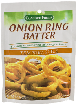 Concord Foods Onion Ring Batter Tempura Style (400x400), Png Download