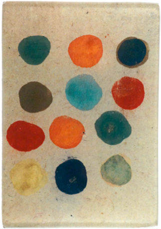Indian Color Study - 19th Century Indian Colour Study Tray (500x500), Png Download