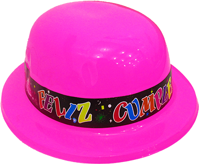 Gorro Feliz Cumpleaños Colores Surtidos 12 Unidades - Gorro De Cumpleaños Png (500x435), Png Download