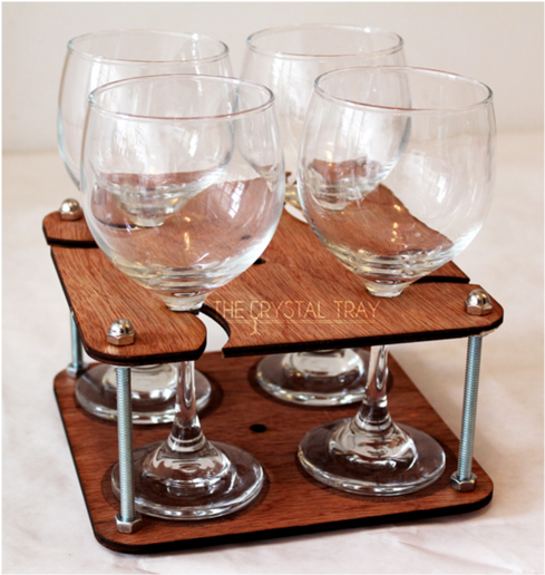 Cycycycyc - Champagne Stemware (1000x750), Png Download