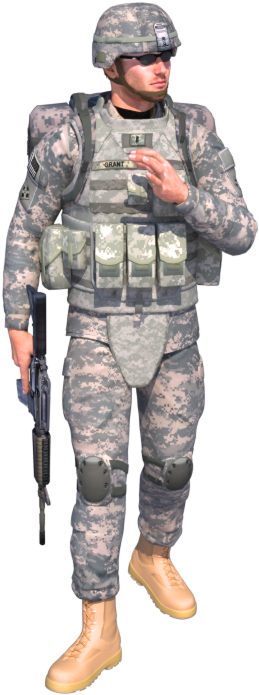 2dsprites - Webs - Com/army1 - Art (750x750), Png Download
