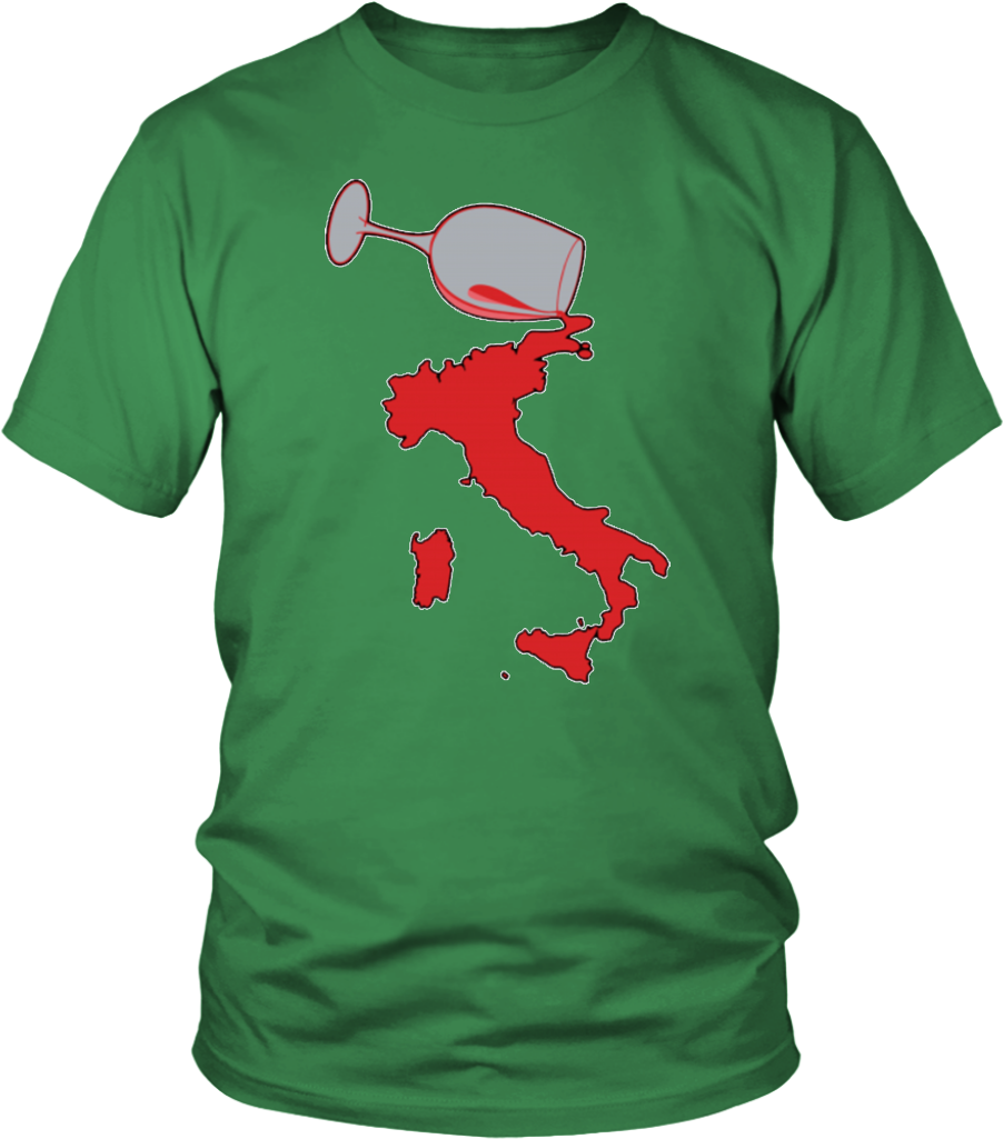 Spilled Wine Italian Shirt - Unisex Tee - Democratic Party, Republican Party, Keg (1024x1024), Png Download