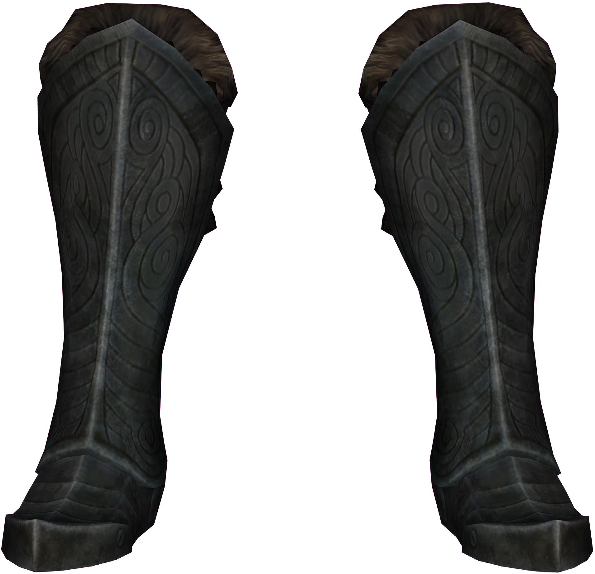 Steel Plate Boots - Plate Armor Boots (1984x1844), Png Download