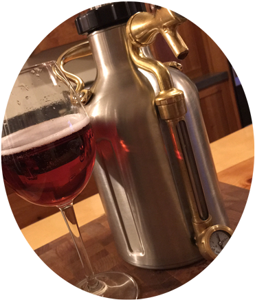 Growlerwerks Cider - Red Wine (400x471), Png Download
