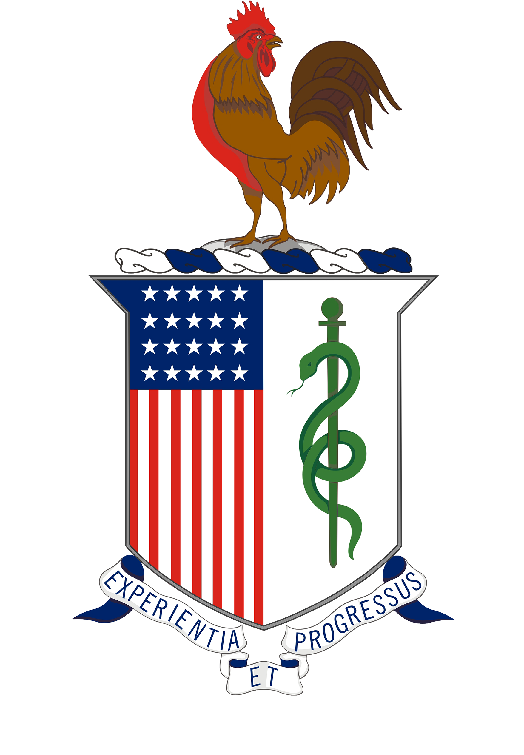 Download High Definition Image Of Coat Of Arms Amedd Regimental Crest Full Size PNG Image