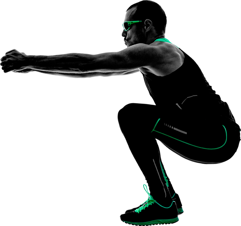 Crossfit - Silueta Entrenamiento Funcional Png (802x750), Png Download