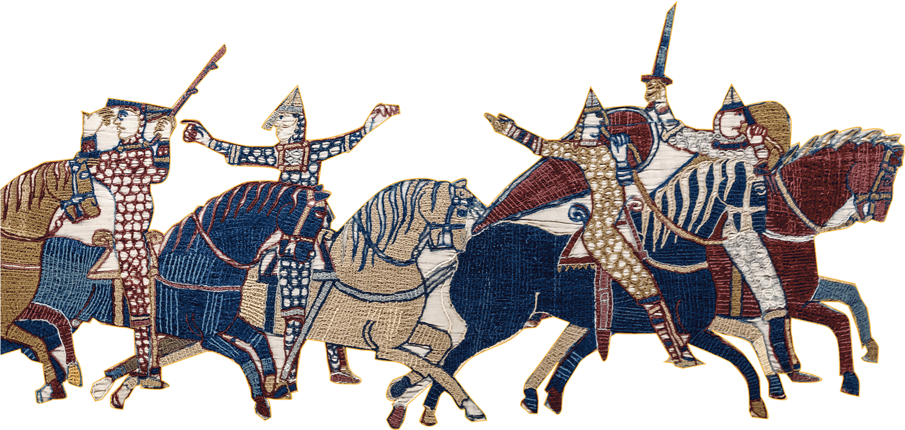 Knight Clipart Battle Hastings - Families Of The Domesday Book (1800x1200), Png Download