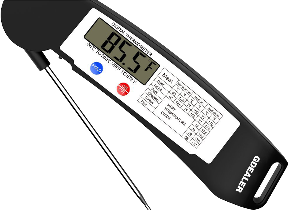 Download Best Meat Thermometer Cooking Thermometer Full Size PNG