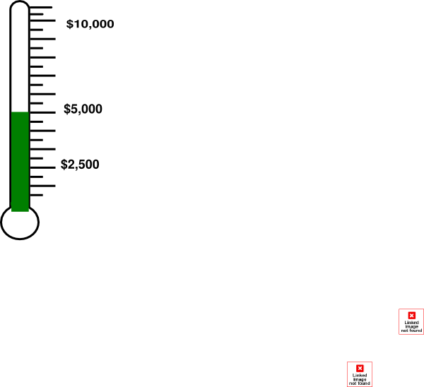 How To Set Use Blank Fundraising Thermometer Svg Vector - Clip Art (600x548), Png Download