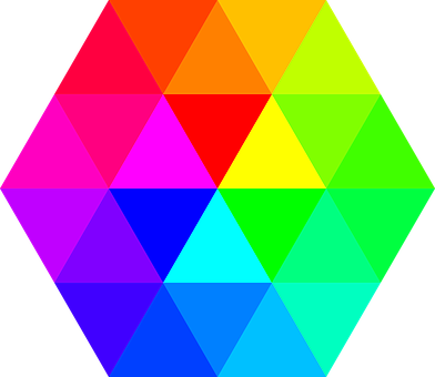 Color Hexagon Color Palette Hexagon Hexago - Paleta De Colores Png (392x340), Png Download