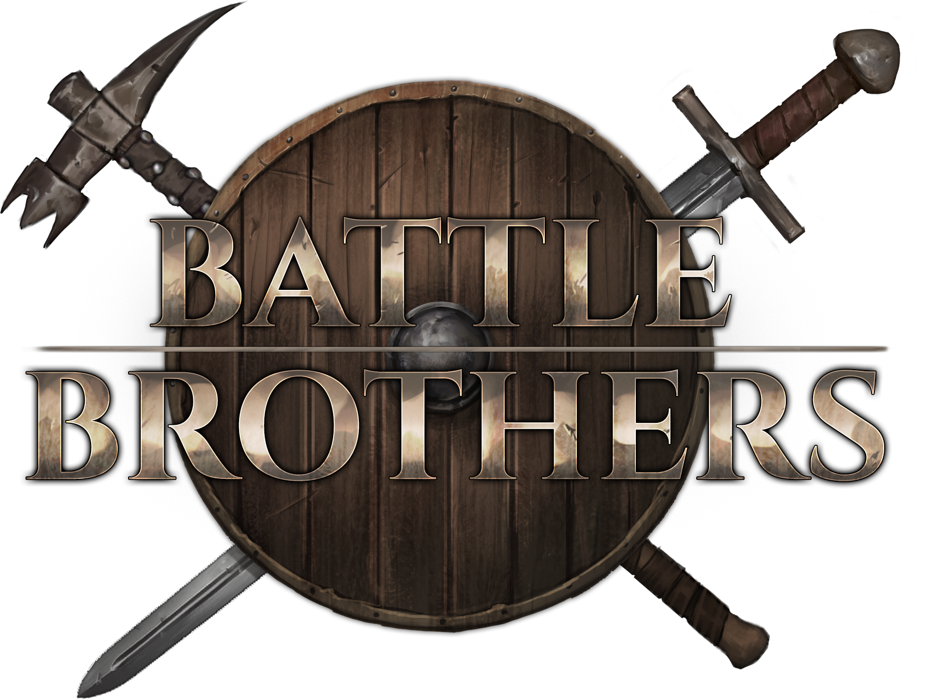 Developed By Hamburg Based Indies Overhype Studios, - Battle Brothers Logo (1906x1437), Png Download