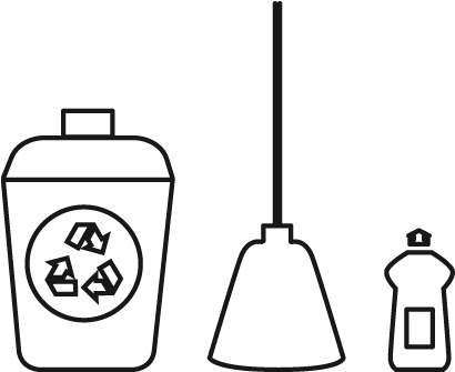Iconos Utensilios Y Productos De Limpieza - Product (461x337), Png Download