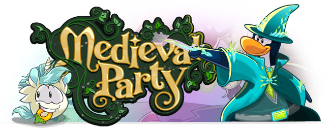 C663 Cool Man - Club Penguin Medieval Party 2011 (645x254), Png Download