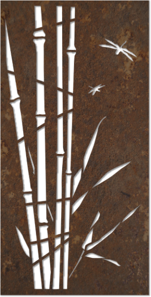 Care Tips For Natural Bamboo Products Your Natural - Laser Metal Cut Bamboo (294x577), Png Download