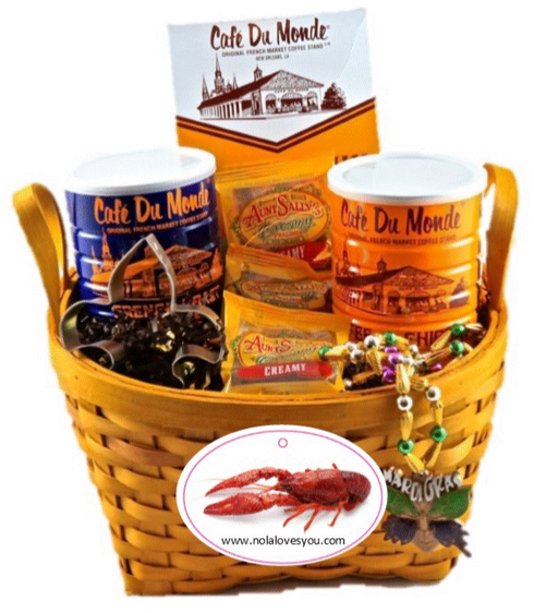 Cafe Du Monde French Roast Coffee And Beignet Mix Set (498x583), Png Download