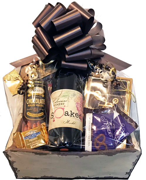 Housewarming Gift Baskets - Jenny's Gift Baskets (500x667), Png Download