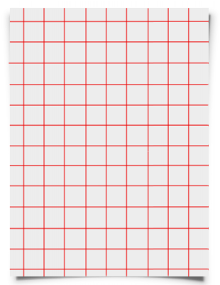 Red Grid - Transfer Paper (400x400), Png Download