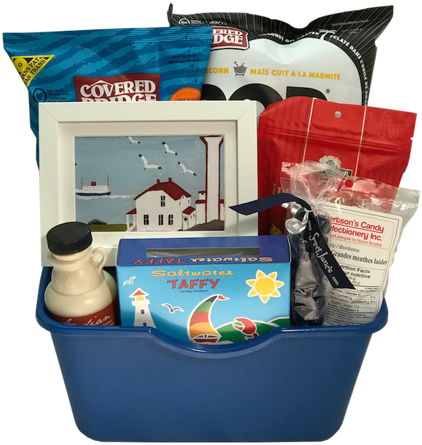 Atlantic Gift Basket - Gift Basket (675x900), Png Download