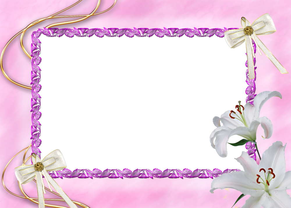 Marco Para Fotos Con Flores - Marcos Hermosos Para Fotos Hd (1000x714), Png Download