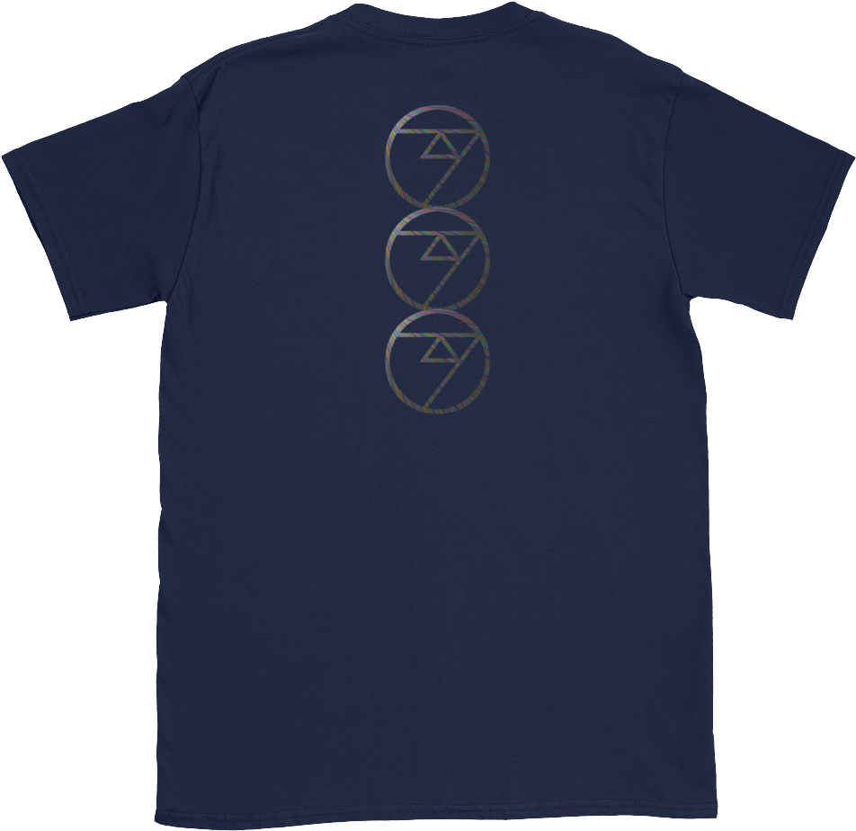 Rainbow Strip Tee - Spacex Shirt (1000x1000), Png Download