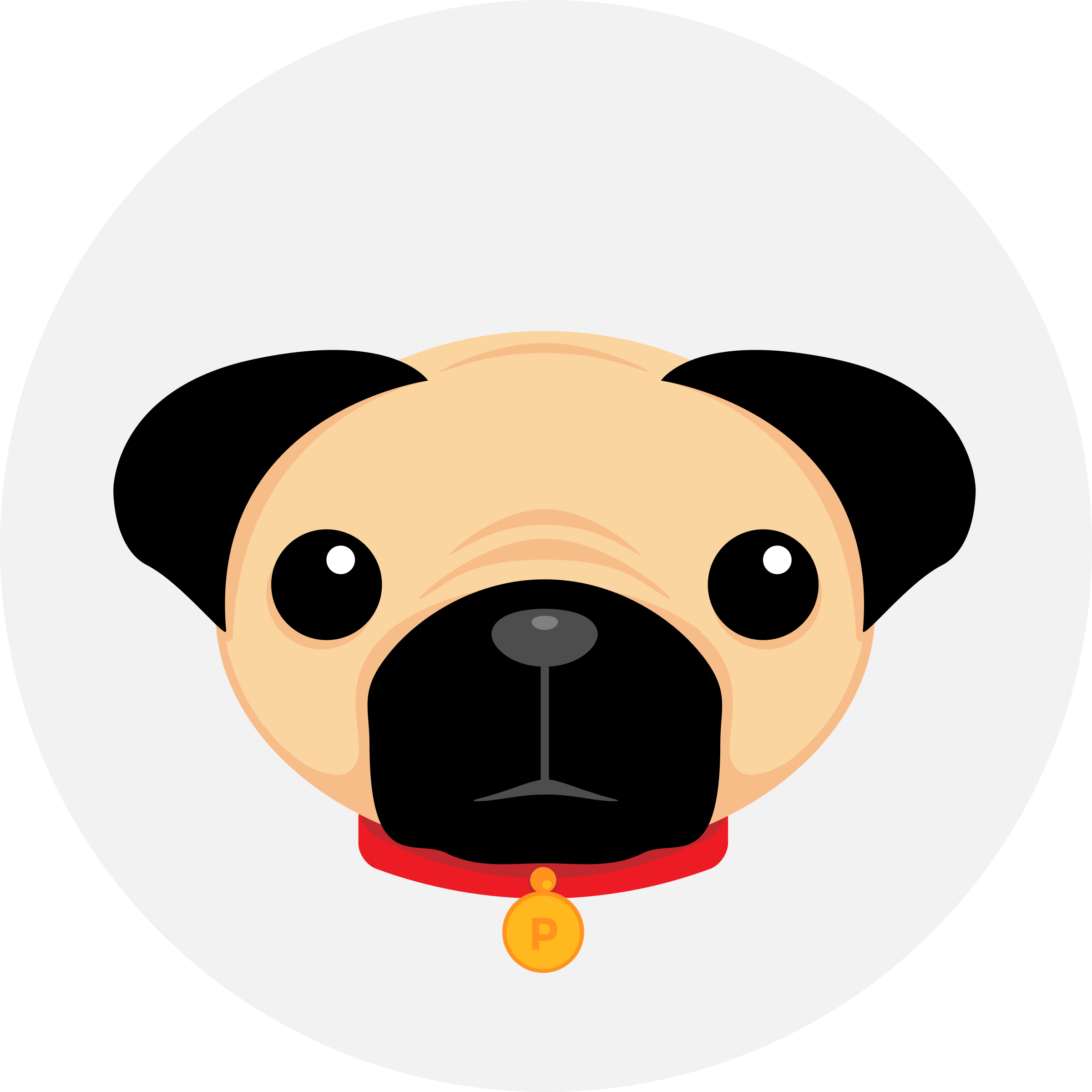 Pug/pugjs Logo Png Transparent - Pug Preprocessor Logo Png (2400x2400), Png Download