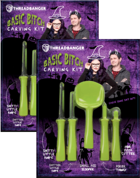 By One Get One Free Pumpkin Carving Kits (516x584), Png Download