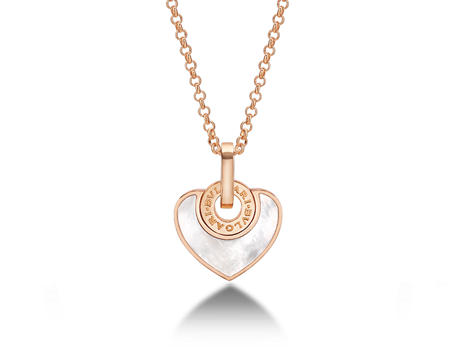 Colgante Bvlgari Bvlgari Cuore Con Cadena En Oro Rosa - Bvlgari Latest Jewelry Collection (660x515), Png Download