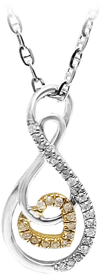 Dije Con Diamantes En Oro - Gold (1000x1000), Png Download