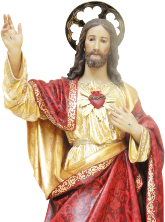 Porque El Cordero Que Está En Medio Del Trono Los Pastoreará, - Sagrado Corazon De Jesus Sscjp (349x459), Png Download